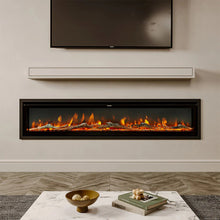 Load image into Gallery viewer, 70/80 Inch Electric Fireplace with Remote 9 Flame Colours 900W/1800W Living and Home