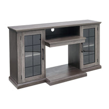 Load image into Gallery viewer, 5ft Freestanding Fireplaces 3-Sided Electric Fireplace Rustic Grey TV Stand With Remote Control Freestanding Fireplaces Living and Home TV Stand Only