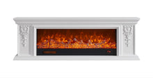 Load image into Gallery viewer, 180cm W Freestanding Fireplaces Bluetooth Player TV Stand Electric Fireplace 7 Flame Colours Freestanding Fireplaces Living and Home