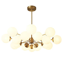 Load image into Gallery viewer, Lightsin Post-Modern Creative Copper Globe Chandelier Lightsin