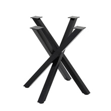 Load image into Gallery viewer, 75cm L Criss Cross Metal Coffee Table Legs Replacement Table Legs Living and Home