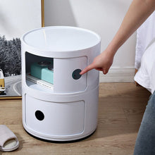 Load image into Gallery viewer, Componibili Round Storage Unit with 2 Drawers Storage Drawers Living and Home