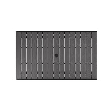 Load image into Gallery viewer, 150cm Wood Effect Garden Dining Table with Parasol Hole Garden Dining Tables Living and Home