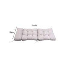 Load image into Gallery viewer, Livingandhome Adirondack Patio Chair Cushion - Grey