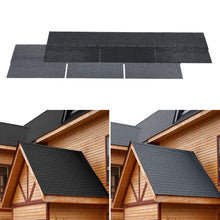 Load image into Gallery viewer, 18/36Pcs Premium Rectangular Asphalt Bitumen Waterproof Roofing Shingles Roofing Living and Home