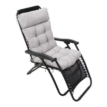 Load image into Gallery viewer, Livingandhome Adirondack Patio Chair Cushion - Grey