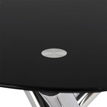 Load image into Gallery viewer, Tempered Glass Crossover Round Dining Table Living and Home