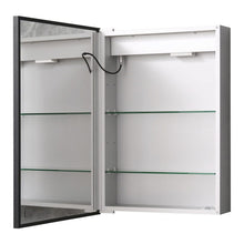 Load image into Gallery viewer, LED Light Mirror Cabinet Single Door Bathroom Mirror Cabinets Living and Home
