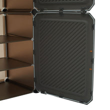Load image into Gallery viewer, Modern Grey Shoe Storage Cabinet Cabinets Living and Home