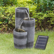 Load image into Gallery viewer, Outdoor Decor Solar-Powered Water Fountain Decor with LED Light Living and Home