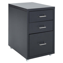 Load image into Gallery viewer, Office Filing Cabinet 3/4/5/6/8Drawers Metal White Chest Storage Unit Wheels Cabinet Living and Home