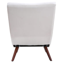 Load image into Gallery viewer, Modern Yellow Curved Accent Recliner with Ottoman Recliners Living and Home