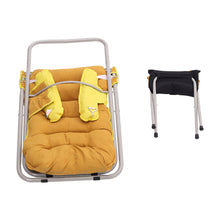 Load image into Gallery viewer, Folding Moon Chair and Footstool Set Accent Chair Living and Home