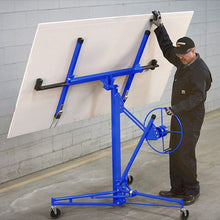 Load image into Gallery viewer, 11ft Drywall Lifter with Rolling Casters Panel Hoist Lifts Living and Home