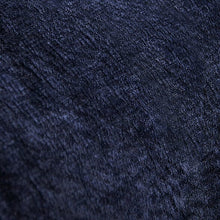 Load image into Gallery viewer, Cottonfy Tofu Block Vintage Chenille Fabric Sofa Stain Resistant Navy Blue Cottonfy UK