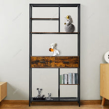 Load image into Gallery viewer, Direct Vintage Plant Stand Storage Shelf with Drawers Living and Home