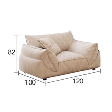 Load image into Gallery viewer, Cottonfy Cat-Scratch Resistant Fabric Elephant Ears Style Corner Sofa Living and Home Single