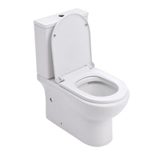 Load image into Gallery viewer, 63cm D Comfortable 2-Piece Elongated Toilet with Dual Flush Toilet Living and Home
