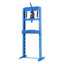 Load image into Gallery viewer, 6/12/20Ton Blue Hydraulic Shop Press with Press Plates Workshop Presses Living and Home 20 Ton