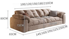 Load image into Gallery viewer, Cottonfy Multifunctional Sleeper 3 Seater Sofa Bed with Storage Space Cottonfy UK