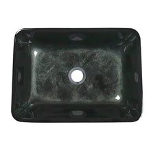 Load image into Gallery viewer, Rectangular Tempered Glass Bathroom Art Design Sink Bathroom Sinks Living and Home