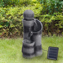 Load image into Gallery viewer, Outdoor 2.4W Solar-Powered Water Fountain Outdoor Decor Fountains Living and Home