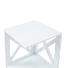 Load image into Gallery viewer, Black/White Wooden 5 tier Rectangular Vertical Living Room Shelf Shelves & Racks Living and Home