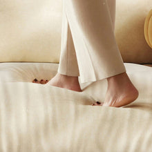 Load image into Gallery viewer, Cottonfy Solid Wood Folding Sofa Bed with Sleeper Chaise Cottonfy UK