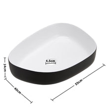 Load image into Gallery viewer, Premium Ceramic Sink with Stainless Steel Pop-upand Mounting Ring Bathroom Sinks Living and Home