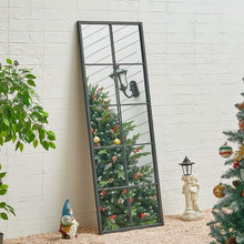 Load image into Gallery viewer, 150cm H Contemporary Black Window Full Length Leaner Wall Mirror Wall Mirrors Living and Home