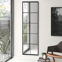 Load image into Gallery viewer, 150cm H Contemporary Black Window Full Length Leaner Wall Mirror Wall Mirrors Living and Home