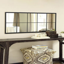 Load image into Gallery viewer, 150cm H Contemporary Black Window Full Length Leaner Wall Mirror Wall Mirrors Living and Home