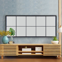 Load image into Gallery viewer, 150cm H Contemporary Black Window Full Length Leaner Wall Mirror Wall Mirrors Living and Home