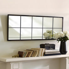 Load image into Gallery viewer, 150cm H Contemporary Black Window Full Length Leaner Wall Mirror Wall Mirrors Living and Home