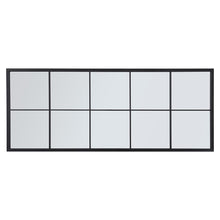 Load image into Gallery viewer, 150cm H Contemporary Black Window Full Length Leaner Wall Mirror Wall Mirrors Living and Home
