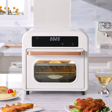 Load image into Gallery viewer, 15L Smart Versatile Air Fryer Toaster Oven with Accessories Tools Air Fryers Living and Home White