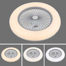 Load image into Gallery viewer, Dia. 55cm Ceiling Fan w/75W LED Light Adjustable 3-Wind Speed Remote Control Ceiling Light Living and Home