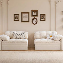 Load image into Gallery viewer, Cottonfy Cloud Elephant Ears Folding Corner Sofa Bed with Storage Cottonfy UK 2 - Seater #2 - 226 CM Full-Paid