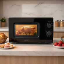 Load image into Gallery viewer, 700W 20L Countertop Microwave Oven with Dual Knob
