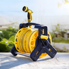 Load image into Gallery viewer, 25m Portable Garden Watering Hose Reel Set