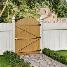 Load image into Gallery viewer, Semi Braced Arch Top Strong Wooden Garden Gate