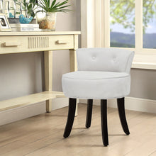 Load image into Gallery viewer, Velvet Soft Seat Low Back Vanity Stool Dressing Table Chair
