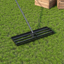 Load image into Gallery viewer, Lawn Levelling Rake with 213cm Stainless Steel Handle