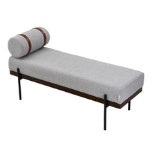 Load image into Gallery viewer, Upholstered Bench with a Removable Pillow