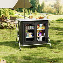 Load image into Gallery viewer, 6-tier Portable Aluminium Alloy Camping table