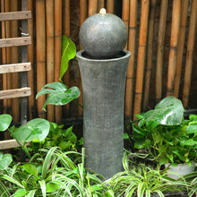 Load image into Gallery viewer, Modern Cylindrical Water Polo Fountain Backyard Decorated Fountain Fountains & Waterfalls Living and Home