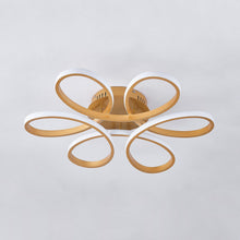 Load image into Gallery viewer, Golden Frame Modern Cool White LED Chandelier Ceiling Light Ceiling Light Fixtures Living and Home