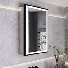 Load image into Gallery viewer, 50W*70Hcm LED Mirror Cabinet Single Door Bathroom Mirrors Cabinet Living and Home