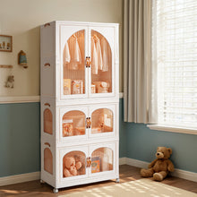 Load image into Gallery viewer, Foldable Wardrobe and Storage Box Organizer for Kids Room