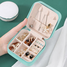 Load image into Gallery viewer, Portable PU Leather Travel Jewellery Box